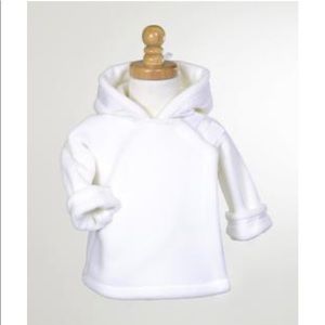 NEVER WORN WIDGEON FLEECE JACKET WHITE COLOR